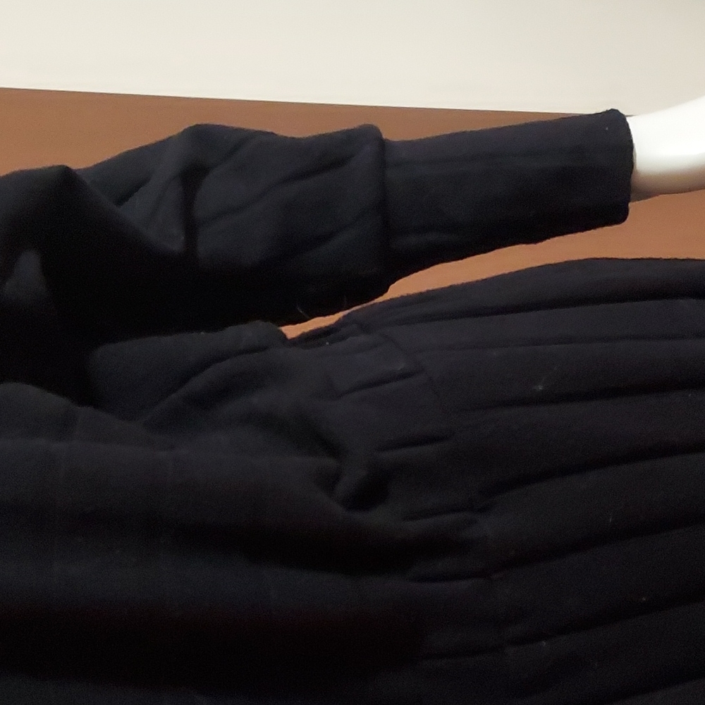 FINAL PRICEE! Liz Claiborne | Black Cinched Long Sleeve Dress 👗♥️ - Picture 3 of 4